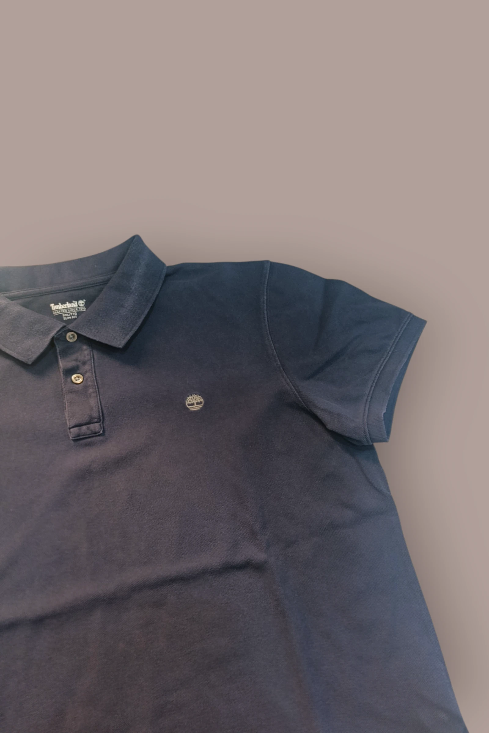 | Polo Timberland Masculino | Cor Azul Marinho | 100% Algodão | Piqué Logo Bordado | Tamanho XXL | – photo 5